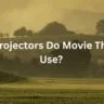 Movie theater projector